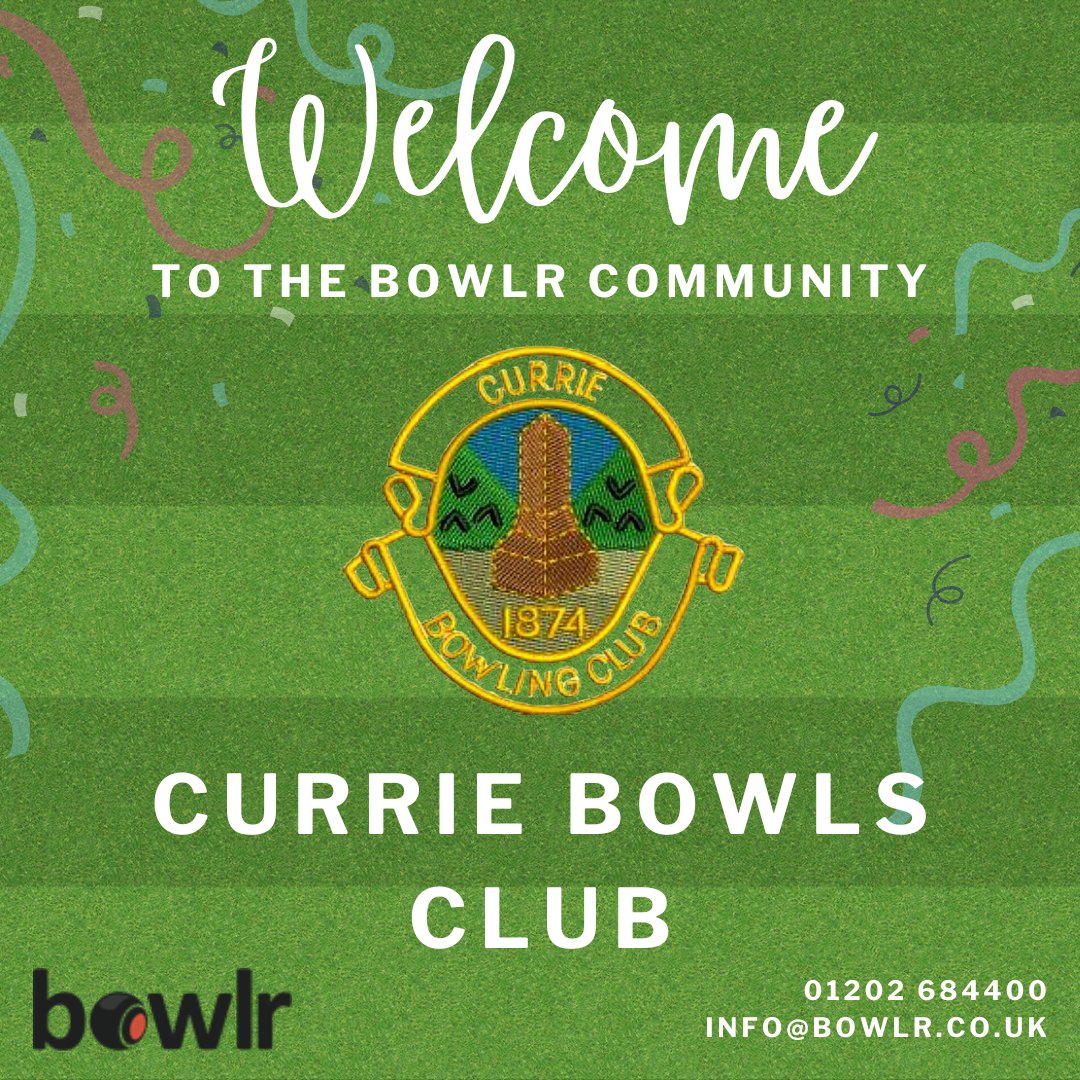 Welcome Currie Bowling Club!

This historic Edinburgh club is now managing their bookings, members &amp; admin the Bowlr way 💻🎯

Great to have you with us, Currie BC!

👉 bowlr.co.uk 

#bowlr #curriebc #bowlsclub #clubsoftware #sportsmanagement