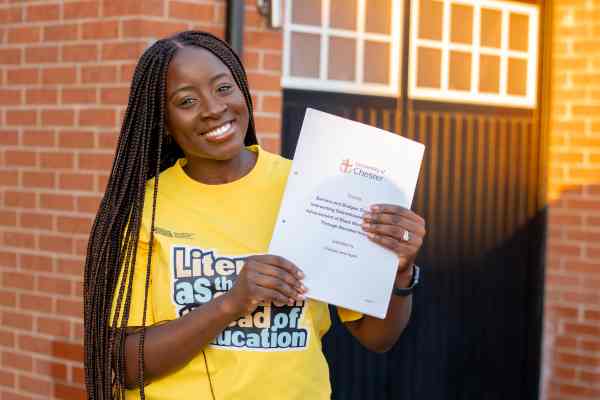 A doctoral student at the University of #Chester has been sharing her insights and knowledge to advocate for race equity and inclusion. chester.ac.uk/about/news/art… <a href="/UoCEducation/">Uni of Chester - School of Education</a> <a href="/uocshoutout/">UoC Student Shout Out</a>  @Chiedza_Jane