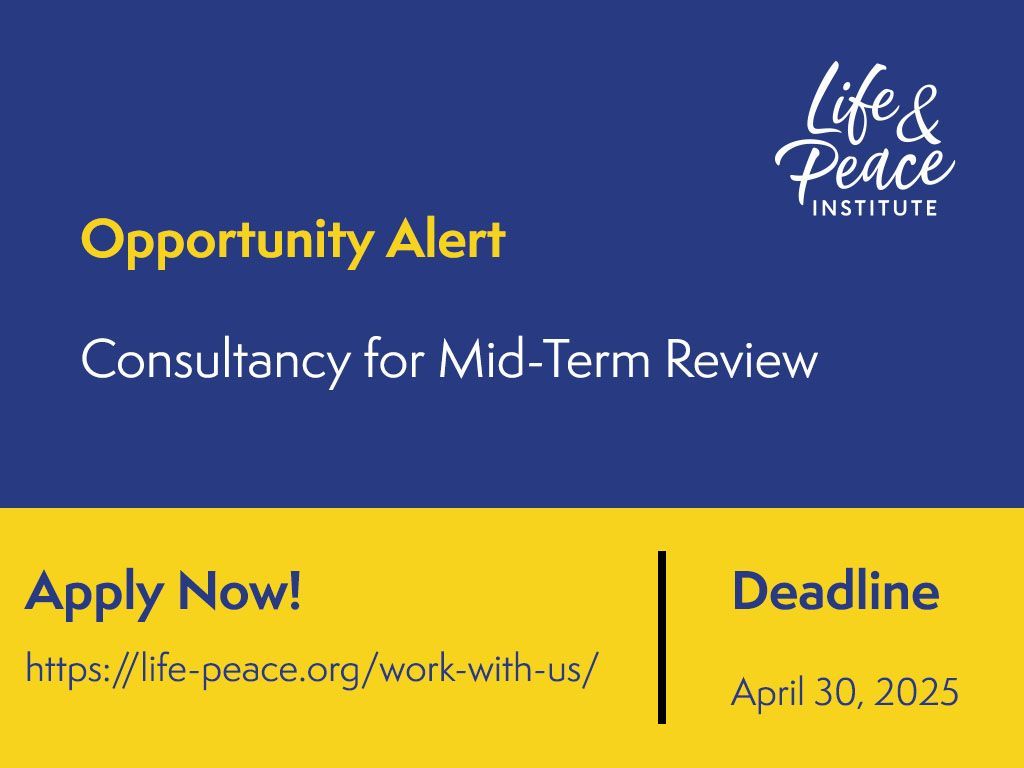 🚨 Opportunity Alert 🚨
The Life &amp; Peace Institute is looking for qualified consultants to lead a Mid-Term Review of our Sowing the Seeds of Peace in Ethiopia programme (2023–2026).

🌱 Help shape the future of civil society-led peacebuilding across Ethiopia.
🕊️ Dive into work