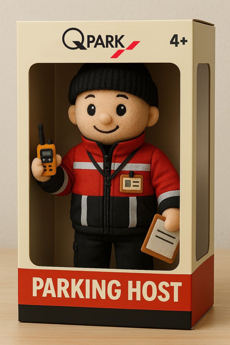 AI Barbie Trend… but make it Q-Park 🅿️ 

We joined the viral AI ‘doll box’ trend to spotlight the real stars of Q-Park — our amazing Parking Hosts.

They're not just helping you find the perfect spot, they're keeping he city moving with a smile 🙂