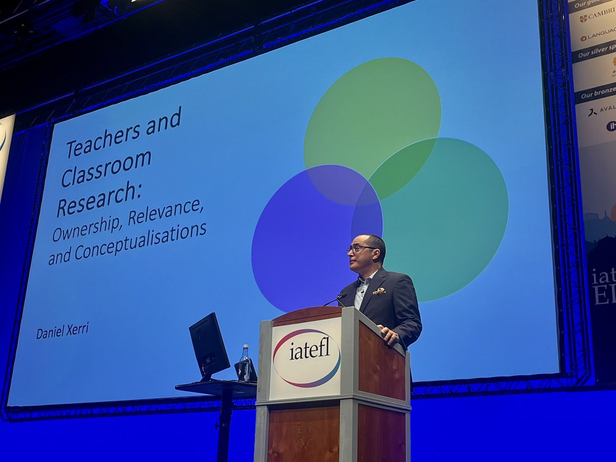 This time last week I was about to start my #IATEFL2025 plenary on classroom research. If you haven’t watched it yet, you can do so here (starts at 10.15): 

youtube.com/live/idYV9IEAr…

um.edu.mt/newspoint/news…