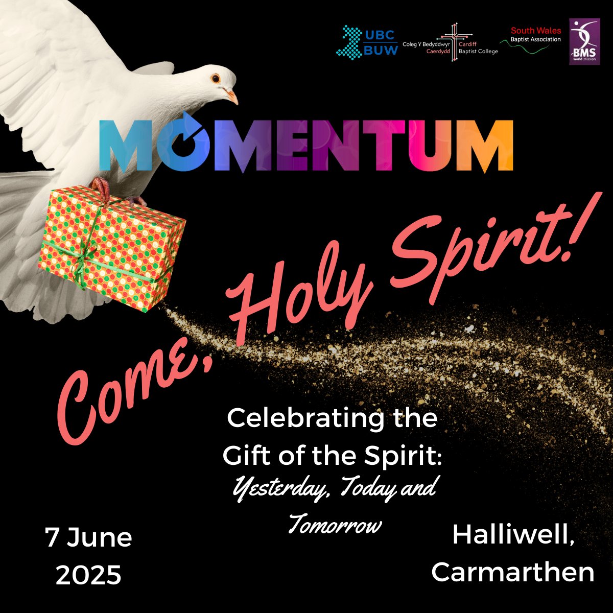 Heading towards a hundred places already gone for Baptist Momentum 2025! A few days left before #earlybird sales close: eventbrite.co.uk/e/momentum-202…

Join us in a special day for the family as we celebrate the gift of the #spirit to the church, yesterday, today and tomorrow! 🕊