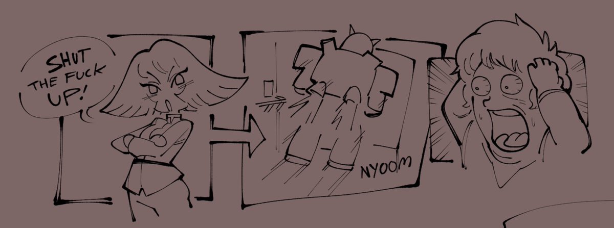Ianoquinnzel's tweet image. What a surprise!! Doodles at 3am!!!