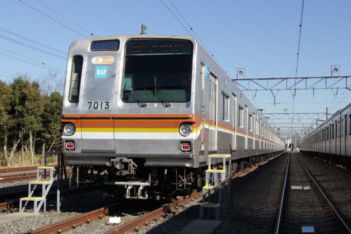 有楽町線・副都心線 #7000系 引退から 今日で3年🚋 #10000系 と #17000