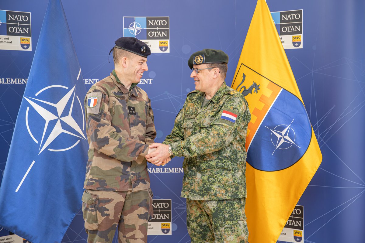 NATO Joint Support and Enabling Command - JSEC (@jsecnato) on Twitter photo 🇫🇷🤝Honored to host MG Pinon De Quincy, France’s National Military Rep to #SHAPE.
Welcomed by COS MG Simons, discussions focused on strategic mobility, #RSN, and deepening 🇫🇷–JSEC cooperation within #NATO.
Thank you for your visit and commitment to our shared defense!
#WeAreNATO 🇫🇷🤝Honored to host MG Pinon De Quincy, France’s National Military Rep to #SHAPE.
Welcomed by COS MG Simons, discussions focused on strategic mobility, #RSN, and deepening 🇫🇷–JSEC cooperation within #NATO.
Thank you for your visit and commitment to our shared defense!
#WeAreNATO