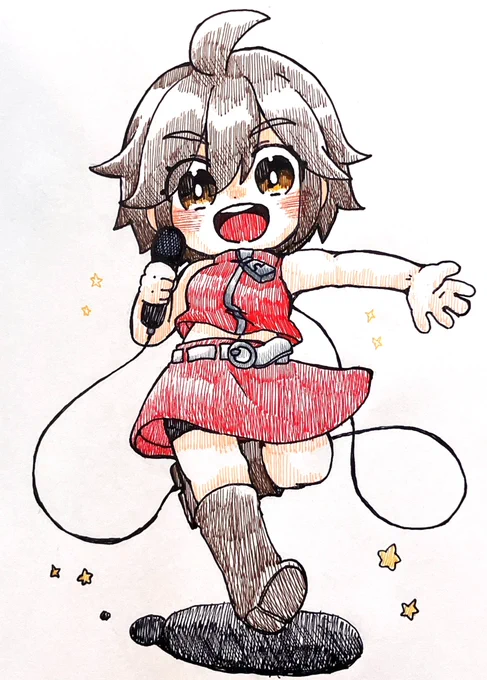 コードが背中から出てるタイプのめいこさん 