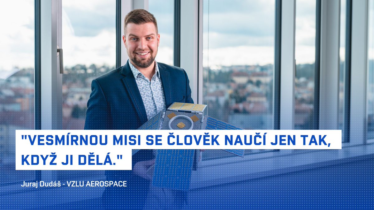 FEKT VUT v Brně (@fekt_vut) on Twitter photo Juraj Dudáš, absolvent FEKT VUT, dnes vede Divizi Space ve <a href="/VZLUcz/">VZLU AEROSPACE</a> a pracuje na dronových a vesmírných technologiích!
🎓"Dokončení studia neznamená jen získat nějaký papír, ale spíš ucelené znalosti," říká Juraj Dudáš.
📖Celý rozhovor: fekt.vut.cz/o_fakulte/aktu… Juraj Dudáš, absolvent FEKT VUT, dnes vede Divizi Space ve <a href="/VZLUcz/">VZLU AEROSPACE</a> a pracuje na dronových a vesmírných technologiích!
🎓"Dokončení studia neznamená jen získat nějaký papír, ale spíš ucelené znalosti," říká Juraj Dudáš.
📖Celý rozhovor: fekt.vut.cz/o_fakulte/aktu…