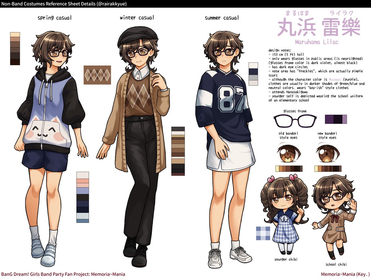 rairakkyue's tweet photo. hello guys here's the bandori lilac refsheet!! say hi to this thing stuck in arisa's basement😭 (+)
#bandoriart #bandorioc https://t.co/qGitCal8M8