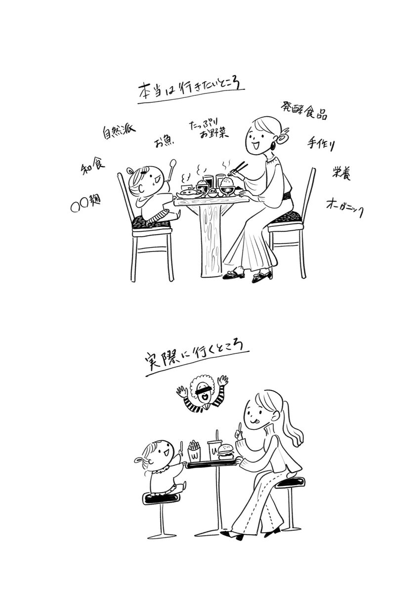 子連れにマッ◯て本当ありがたいんすよねぇ…

再掲 