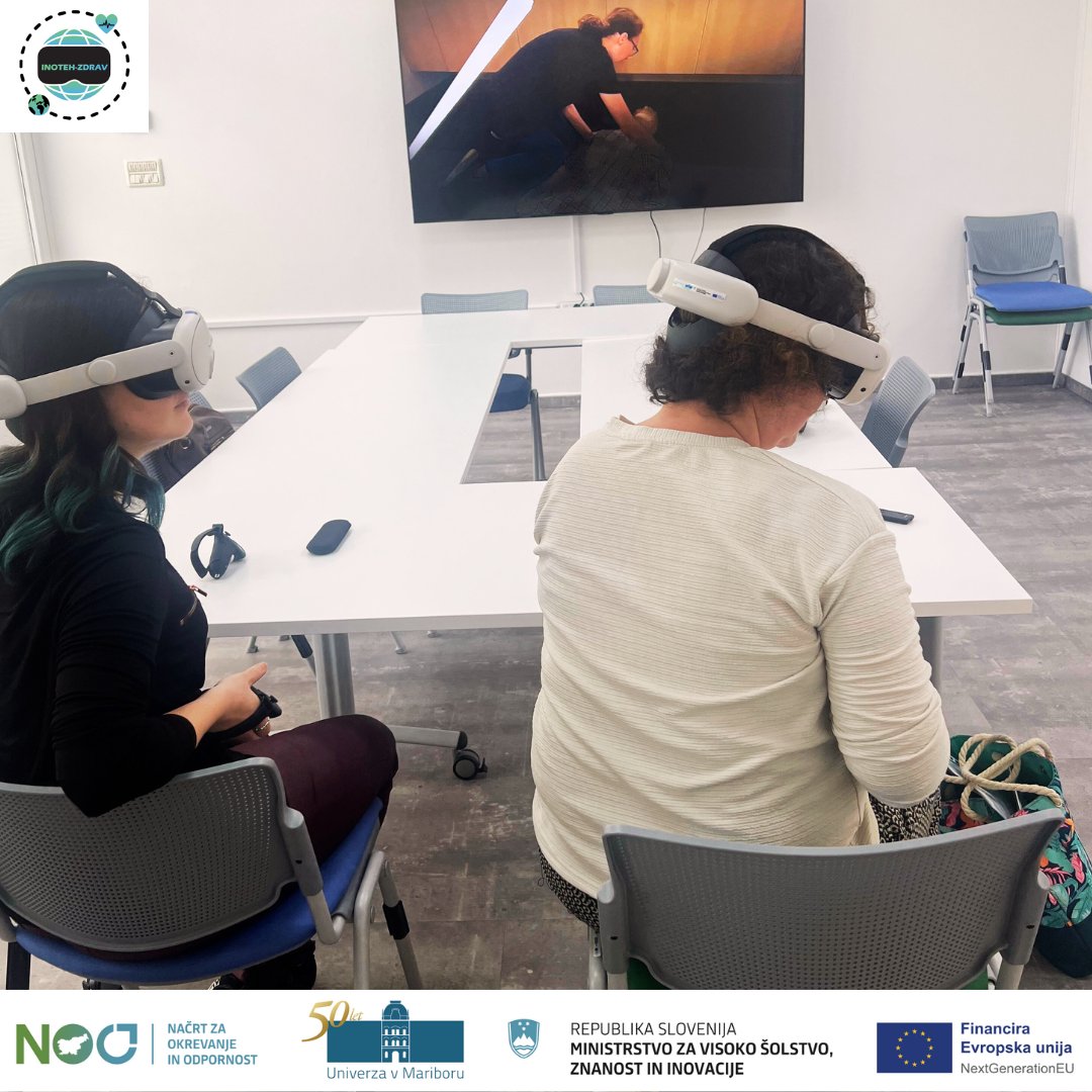INOTEH-ZDRAV (@inotehzdrav) on Twitter photo Yesterday we welcomed <a href="/LjTehnoloski/">Technology park Ljubljana</a> to VR plac(e) to explore our virtual content and ongoing VR projects. Great to share our work, ideas, and potential for future collaboration! ๐๐ง
#univerzavmariboru #NOO #NextGenerationEU #EUsredstva #MVZI #InTECHiE #inotehzdrav
<a href="/UMariborFHS/">UM Health Sciences</a> Yesterday we welcomed <a href="/LjTehnoloski/">Technology park Ljubljana</a> to VR plac(e) to explore our virtual content and ongoing VR projects. Great to share our work, ideas, and potential for future collaboration! ๐๐ง
#univerzavmariboru #NOO #NextGenerationEU #EUsredstva #MVZI #InTECHiE #inotehzdrav
<a href="/UMariborFHS/">UM Health Sciences</a>