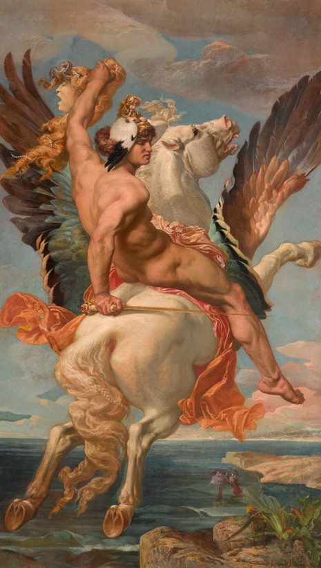 «Perseo» (Joseph Blanc, 1869).