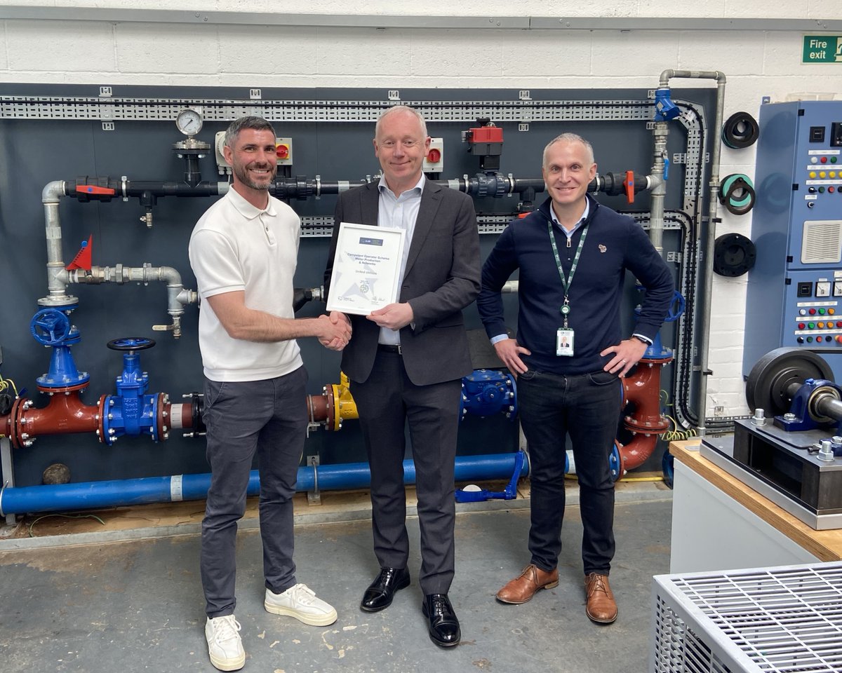 🎉 <a href="/unitedutilities/">United Utilities</a> has become the first water company to extend the Competent Operator Scheme beyond water treatment works to include water networks, setting a benchmark for workforce competency and operational excellence.

Find out more: euskills.co.uk/2025/04/17/uni…