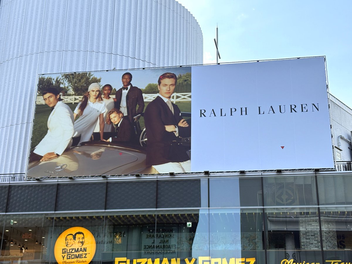 ラフォーレ原宿をファッションブランド「#RalphLauren（ラルフ
