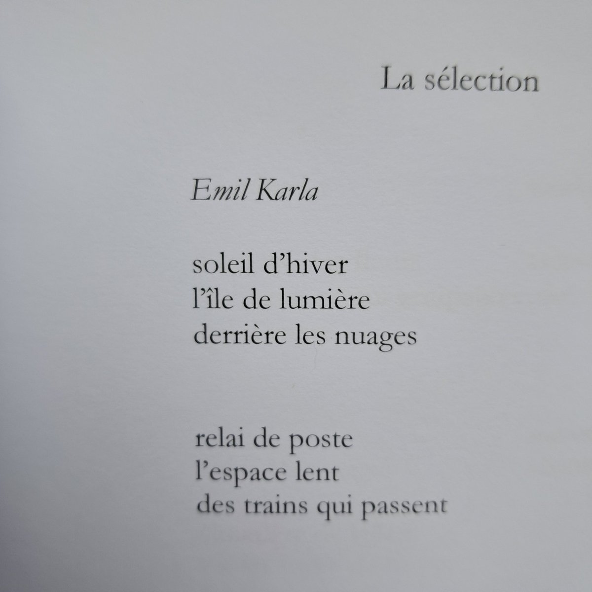 Deux de mes haikus sont parus dans le numéro 3 de L’Estran, la nouvelle revue francophone de haikus. 

Grand merci à <a href="/HaikuSpirit/">seashores</a> et toute l’équipe !