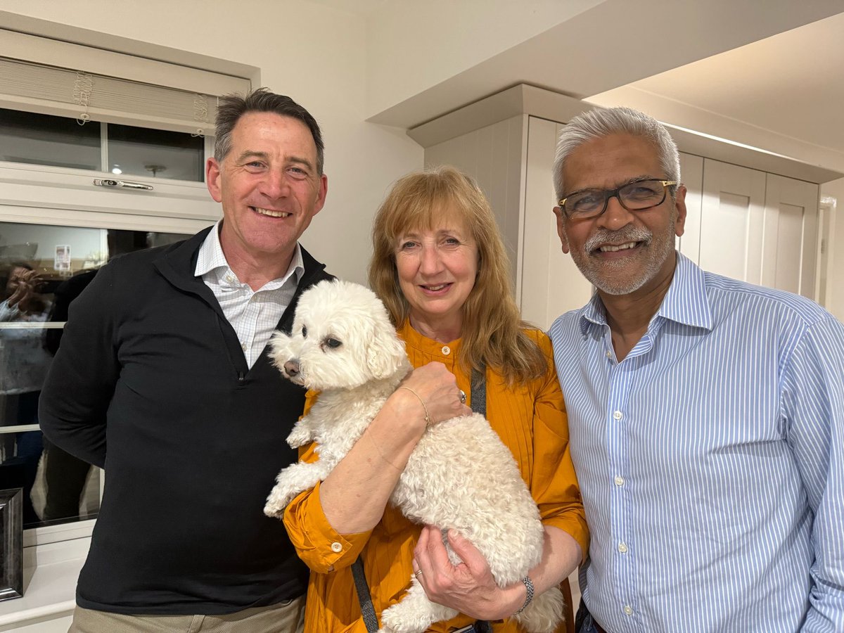 Dr Mahendra G Patel OBE 🕉 (@drmahendrapatel) on Twitter photo A sizeable thorn at the side of two luminaries — amazing evening all round! Fruitful and most enjoyable discussions — fabulous company!
Even Bhalu, the cutie, got in the act!
Let’s have you back again <a href="/nigelhart/">nigelhart</a> <a href="/dclovesgp/">Caroline Mitchell Appelqvist</a> 🙏🏽🥰
I must do more of this — who’s going to be next 🤔 A sizeable thorn at the side of two luminaries — amazing evening all round! Fruitful and most enjoyable discussions — fabulous company!
Even Bhalu, the cutie, got in the act!
Let’s have you back again <a href="/nigelhart/">nigelhart</a> <a href="/dclovesgp/">Caroline Mitchell Appelqvist</a> 🙏🏽🥰
I must do more of this — who’s going to be next 🤔