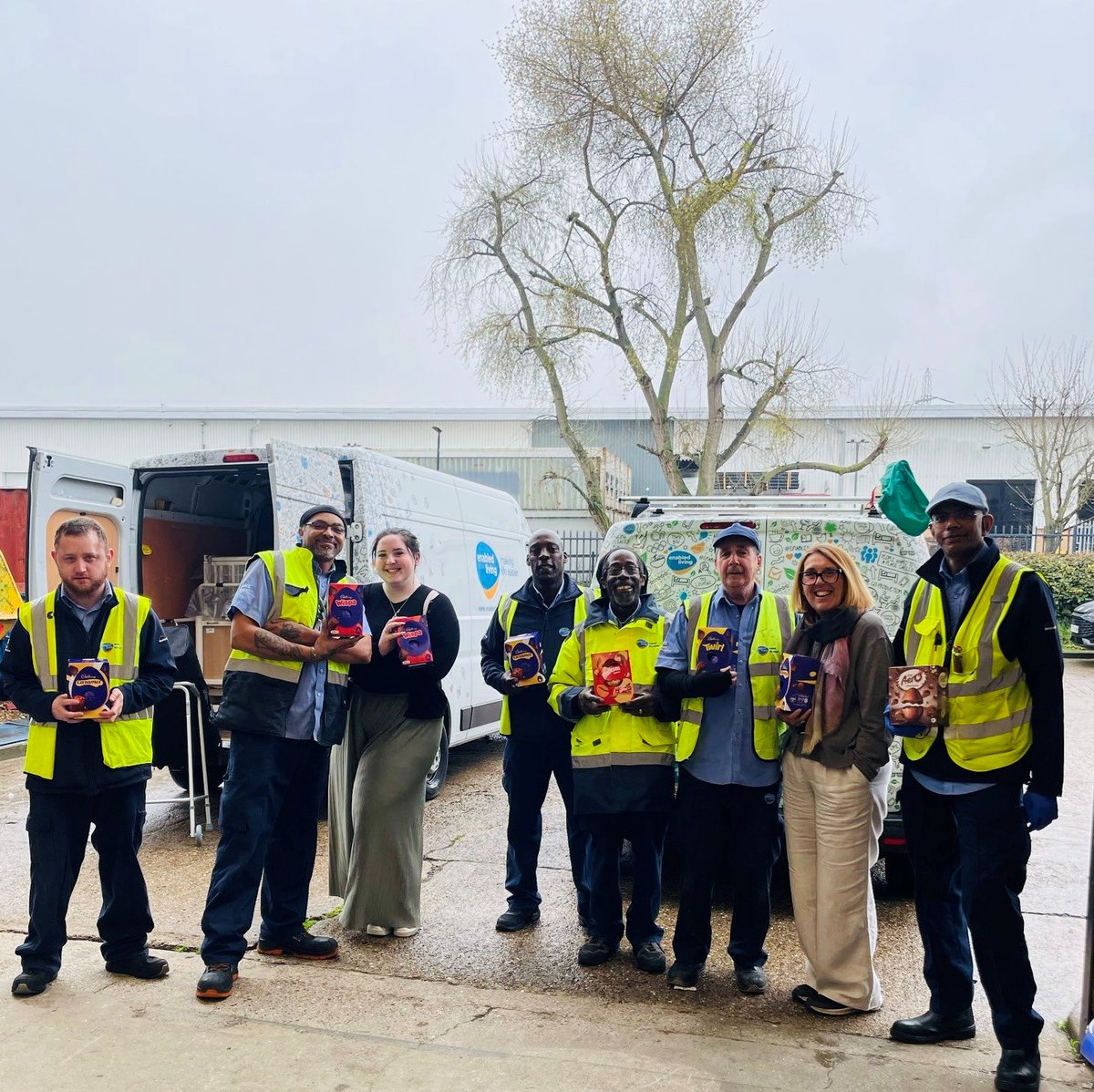 The #Easter Bunny stopped by! 💙🧡

The Easter Bunny paid us a visit and left some sweet treats for everyone!

We’re sharing Easter eggs to bring a spring in everyone’s steps.

Happy Easter to everyone celebrating!