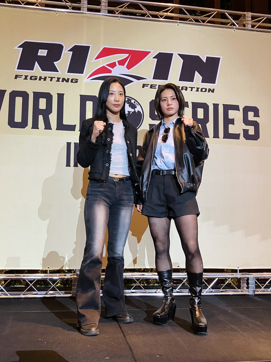 ケイト・ロータス選手&シン・ユリ選手と写真を撮りました☺️✨ 華が