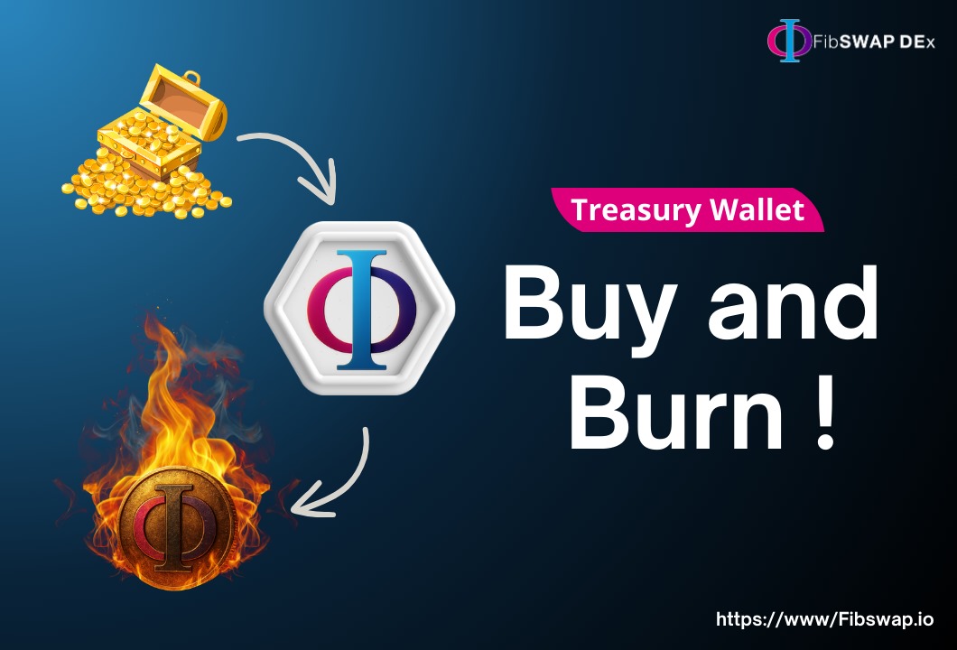 Did you know? The treasury wallet that collects all swap taxes is being put to powerful use - We’re using it to buy FIBO from the market and BURN it permanently! Every swap helps reduce supply and boost value.