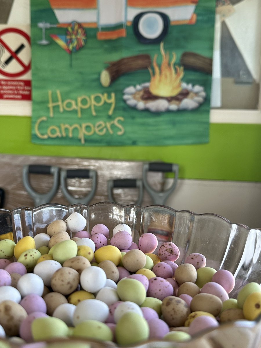 It’s nearly Easter - feel free to have an egg (or two) when you pop in the office…before the kids snaffle them all! 😂