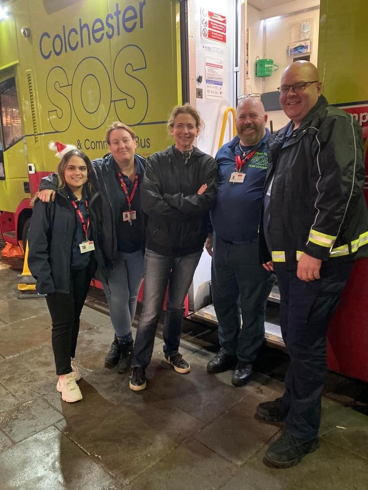 How about volunteering on our SOS Bus in Chelmsford or Colchester? We need new volunteers on Friday &amp; Saturday nights to support the nighttime economies &amp; the emergency services. Please contact us on 01206 369782 or via openroad.org.uk if you're interested.