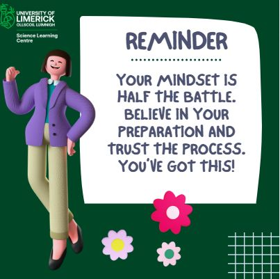 SLC study tip of the day: Set small goals and reward yourself for completing them to stay motivated. Remember to reach out if you need help. the SLC is back open next week for extra tutorials #science #university #undergraduate #UL #study #unilife #peersupport