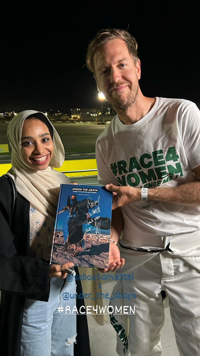 CeeyyyCc's tweet photo. Honoured to be working with The 4-time world champion Sebastian Vettel on the inspiring #RACE4WOMEN initiative.
Empowering young girls to get involved in motorsport brings too much joy to my heart. https://t.co/zvHuOEbQ65