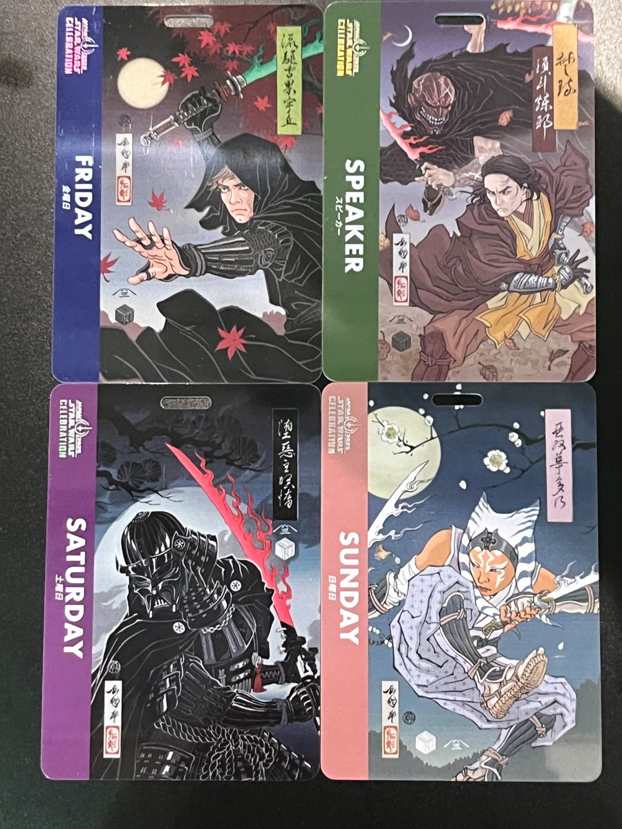 バッジを受け取りました！ふー