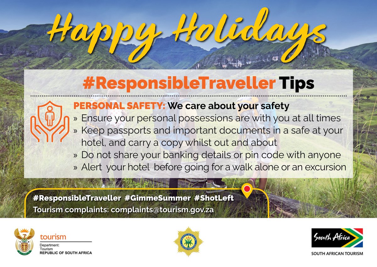 nom9779's tweet photo. During this long Easter weekend, the Police Department led by Minister Senzo Mchunu is urging people to prioritize safety in their homes while traveling.They advise ensuring your home and valuables are properly protected and secured. #senzomchunu #SATRAVEL #KZNTOURISM #MDNN #SAPS https://t.co/noQghXKHud