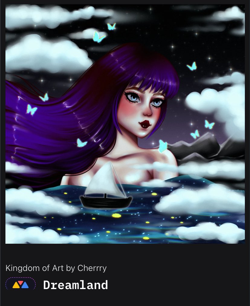 cherryoneart's tweet image. Good morning 🌻
Who will start auction ? 😍

“Dreamland “
Digital art
1/1
1 Avax Start price 

salvor.io/collections/0x…

#salvor #AVAXART