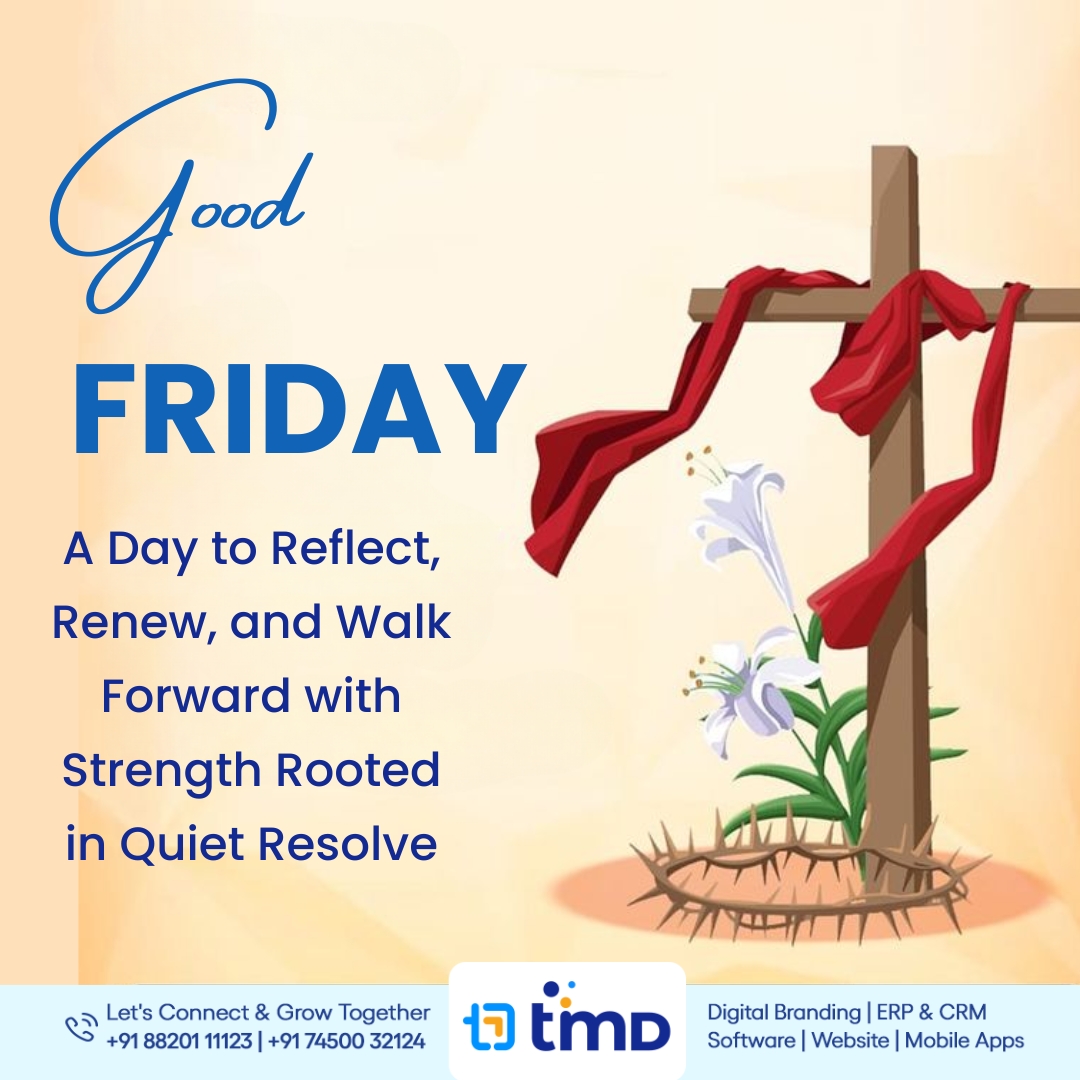 TimDAgency's tweet photo. Honoring the spirit of sacrifice, hope &amp; reflection this #GoodFriday.
May this day inspire peace, purpose &amp; renewed strength in all we do.
Wishing you a meaningful Good Friday from all of us at TBSI.

#GoodFriday #HopeAndReflection #LeadershipWithPurpose #TBSI #BusinessStrategy https://t.co/cD4jWowJBw