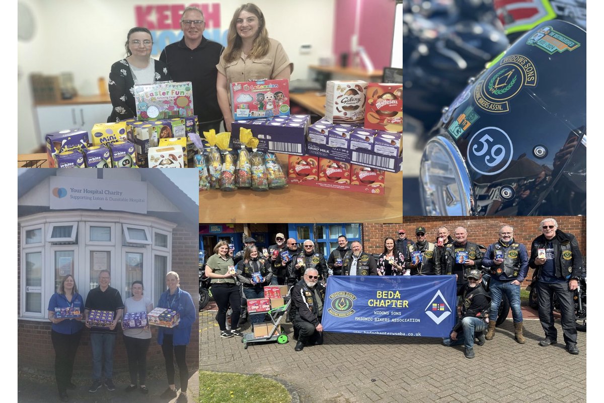 bedsfreemasons's tweet image. An Abundance Of Easter Eggs Donated And Delivered By Bedfordshire Brothers.
bedfordshirefreemasons.org/an-abundance-o…
#UGLE #Freemasons #BedfordshireFreemasonry #Bedfordshire #Freemasonry
#Brotherhood #Integrity #Friendship #Respect #Service