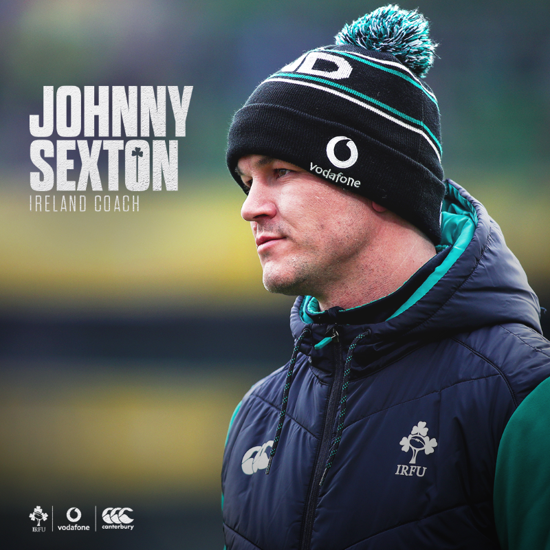 IrishRugby's tweet photo. We're delighted to announce that Johnny Sexton will take up a full time coaching position with Irish Rugby from 1 August! 🙌

As part of his expanded coaching role, Johnny will work with the various Men's and Women's National Age Grade sides up to Senior level.

#TeamOfUs