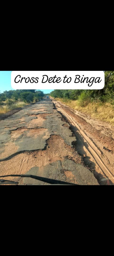 The government minister responsible for such kind of roads was voted the best minister in our motherland #zimbabwe 

This is not the only example of a very bad road. There are plenty of them across the country.

<a href="/MinistryofTID/">Ministry of Transport - Zimbabwe</a> sungai manyatera gwendo hagusati gwatanga.