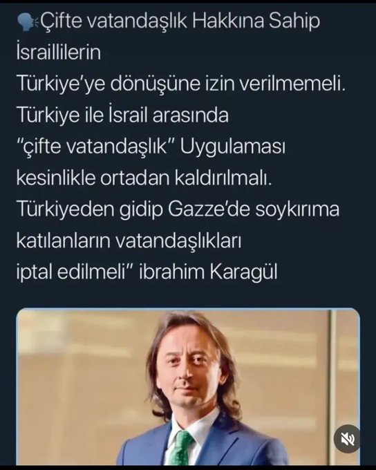Katılıyorum ve arttırıyorum.
Türk kimliği altında yaşayan tüm s.yonist Yahudilerin vatandaşlıkları iptal edilsin..

Yeter artık bilelim kimin kim olduğunu...