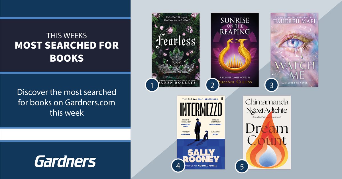 Tahereh Mafi's Shatter Me series is back! Watch Me is the first book in the new spinoff – The Shatter Me Series: The New Republic.👁

Discover Watch Me and everything else everyone’s searching for.
 #Gardners #Booksellers