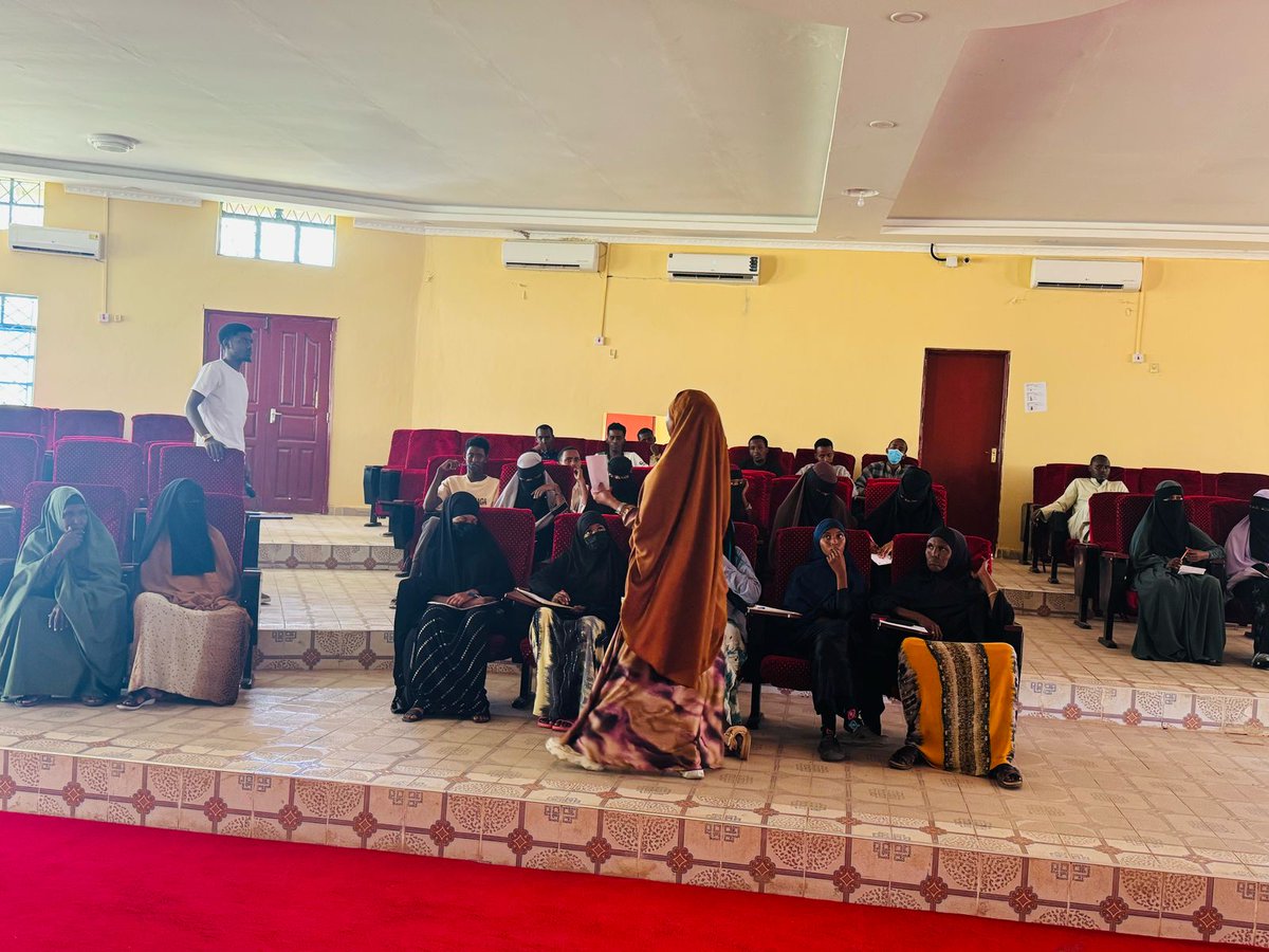 Day 3 of 2025 KUCCPS workshop 
has kicked off in Wajir county at the County ICT Hall. 

We're here today &amp; tomorrow - 18th April 2025. 

We're telling students : " There's no degree that's useless if the right career choice is made. " 
#KUCCPWorkshop2025