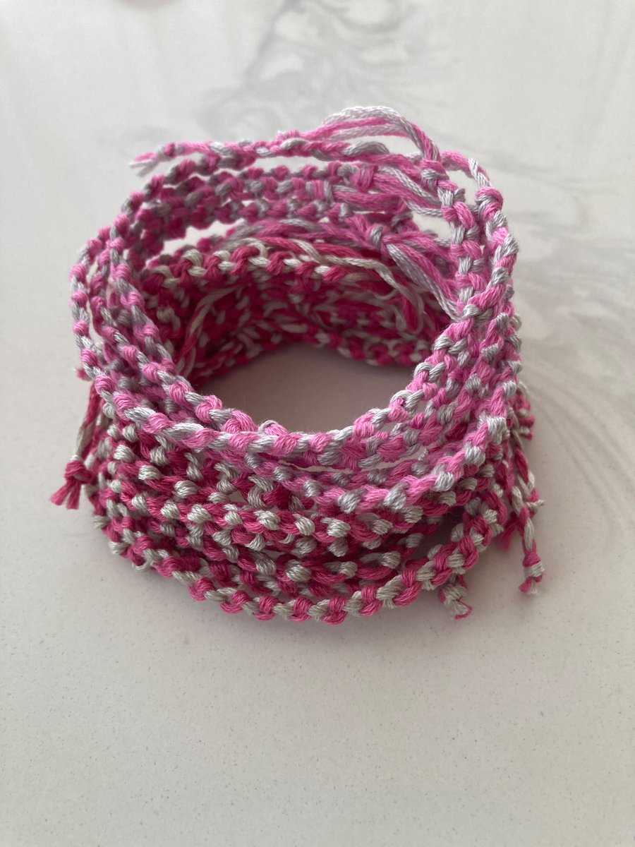 Happy #SWCJ eve to all! I have lots of Sakura friendship bracelets to hand out if you see me :D