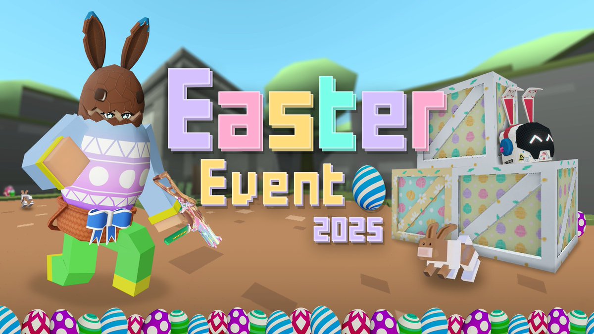A New Easter Event is now available in #Krunker! 🐰
Hop back into the game to play the Egg Deposit mode, with all-new reward skins + Double XP!

Play now: krunker.io
The Easter Event will be available until April 24th at 11:59 PM UTC.