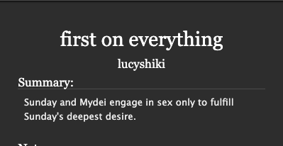 lunettee03's tweet image. #sundei / #myday / #deiday ? (I'm still not sure what is this ship name lmao)

✨Rating: E
✨Words: 1k+
✨t/w: CRACK SHIP, mydussy, sundussy, scissoring (full tags in the link)

💌archiveofourown.org/works/64774543