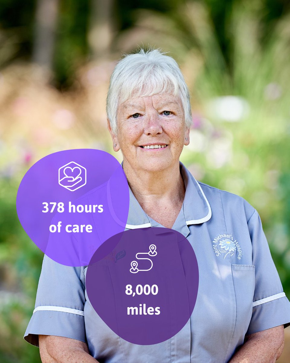 Saint Michael's Hospice (@mysaintmichaels) on Twitter photo Our community healthcare assistants spent over 375 hours caring for patients last month, travelling over 8,000 miles across the Harrogate district. 💜🏡
Our HOME service offers personalised, compassionate care at home at the end of life. Find out more 👉 saintmichaelshospice.org/how-we-help/ca… Our community healthcare assistants spent over 375 hours caring for patients last month, travelling over 8,000 miles across the Harrogate district. 💜🏡
Our HOME service offers personalised, compassionate care at home at the end of life. Find out more 👉 saintmichaelshospice.org/how-we-help/ca…
