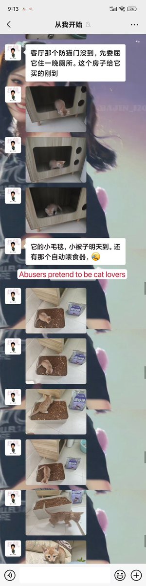 Chinese people abuse animals tweet media