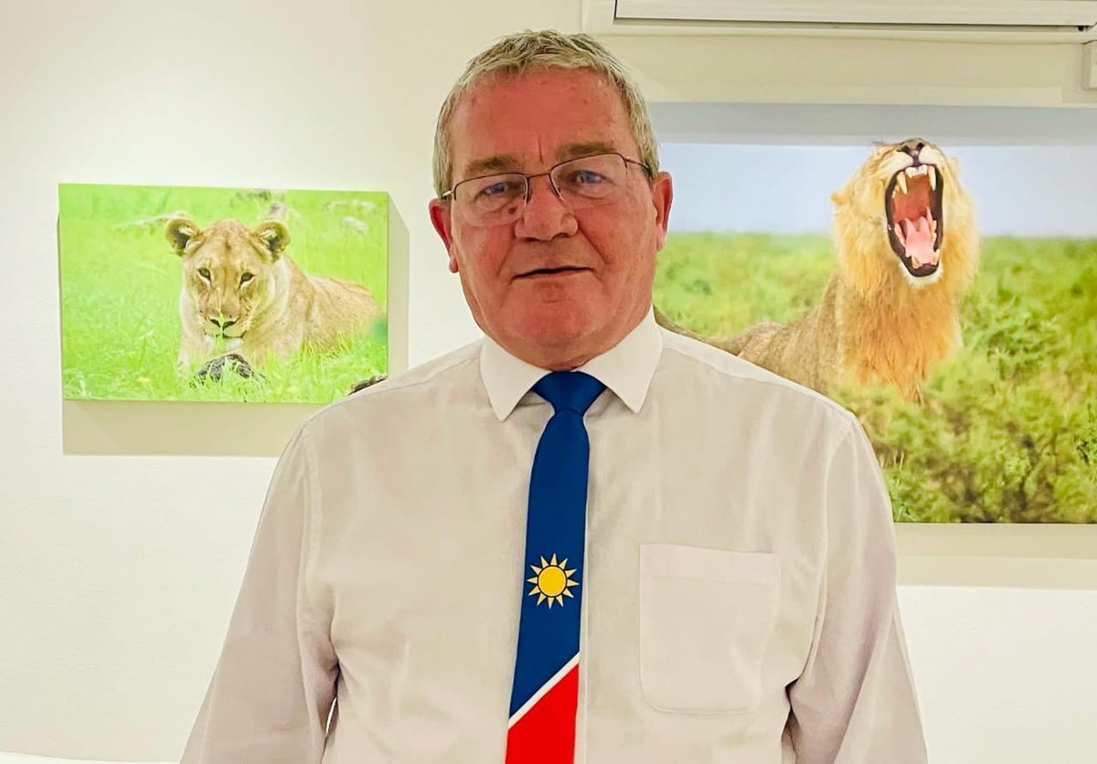GOODBYE … The British High Commission in Namibia on Thursday bid a final farewell to outgoing high commissioner Charles Moore, as his four-year tenure in Windhoek comes to an end. The high commission said during Moore's time in Namibia, bilateral trade between the United Kingdom