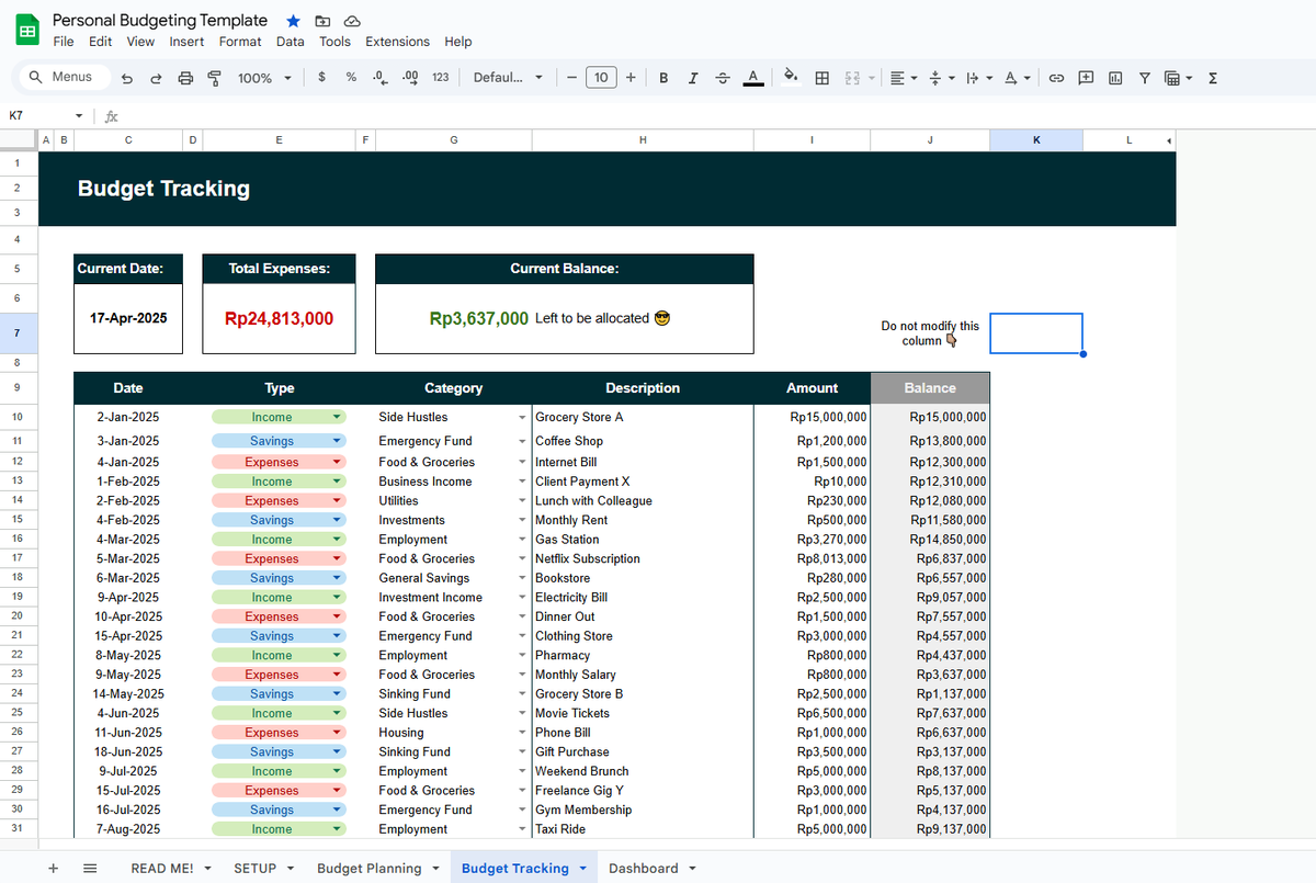 zaialamm's tweet photo. guys, gue ada bikin template personal budgeting di google sheets. rencana mau gue bagi secara gratis hari senin depan tergantung respon dari tweet ini. 

Kalau mau, like dan reply di bawah yaa 👇🏼 https://t.co/mgWVN9rqud