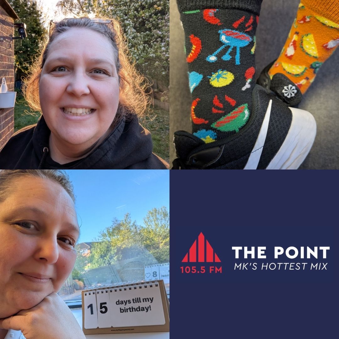 Hair’s wild, socks don’t match, and I’ve already chatted to myself—classic Thursday. 😅

Live 10–3 with no-repeat tunes, random chat &amp; 15-day birthday countdown joy.

💻 1055thepoint.com |🗣️“Play 1055 The Point”
#NoRepeatWorkday #ThursdayFeels #1055ThePoint #MiltonKeynes