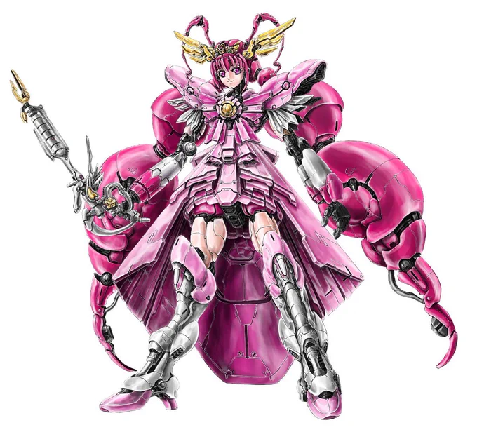 #これを見た人は何かピンクいものをあげる見た人強制#precure 「これが本当のハッピーロボだ」「本当のハッピーロボ?!」 
