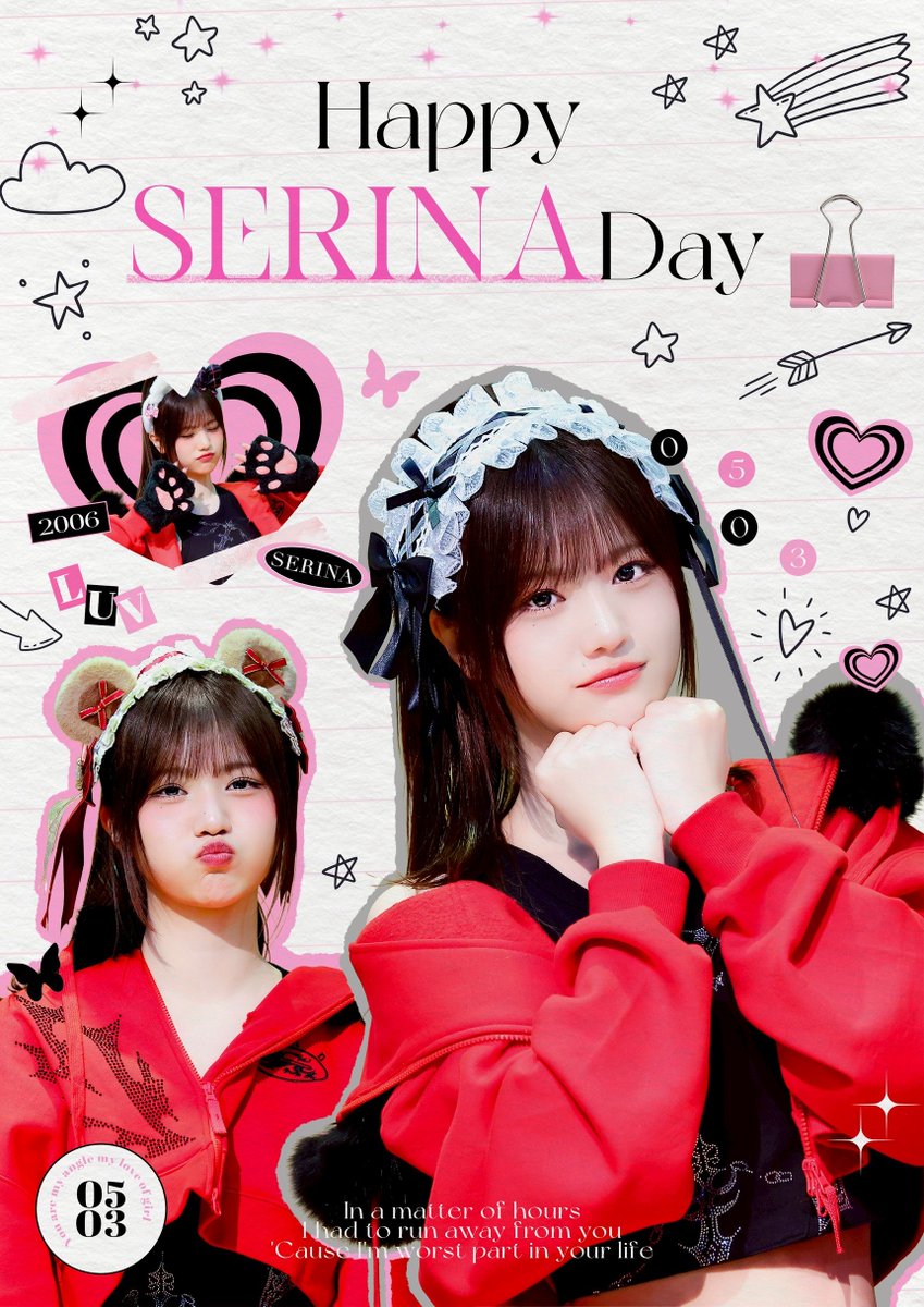 meowseriseri's tweet image. ° .•𝐇𝐚𝐩𝐩𝐲 𝐒𝐄𝐑𝐈𝐍𝐀 𝐃𝐚𝐲° .•

세리나의 데뷔후 첫생일을 맞이하여 생일이벤트를 진행합니다!

♡카페 코드
♡25.05.02~05.03
♡12:00-18:00

#세리냥_첫생일_축하해

#rt #후기 를 남겨주신분께 추첨으로 특전 보내드립니다!

#MADEIN #메이딘 #Serina #세리나 #せりな #斉藤芹菜