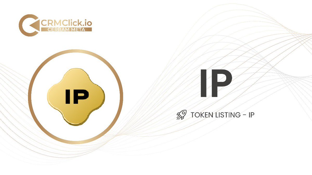 📢 CRMClick 新币上线！  

🚀 CRMClick 已正式上架 $IP，并开放 $IP/$USDT 交易对！现在，你可以在平台上自由交易 $IP 了！  

⬇️ 立即交易： 
🔗  crmclick.io/#/trade?market…

#CRMClick #IP #新币上线 #立即交易