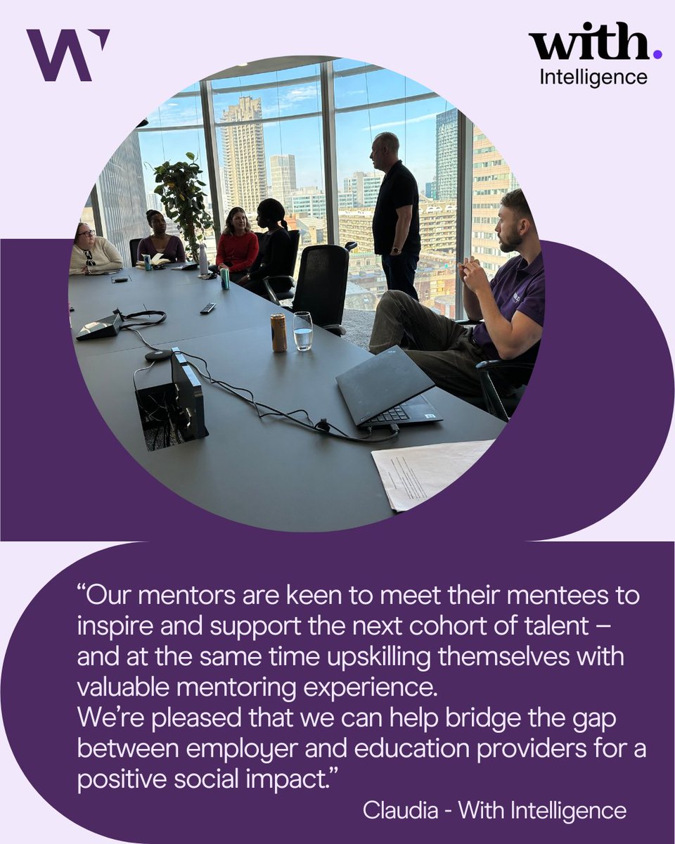 We’re proud to be partnering with the brilliant team at With Intelligence on the Pathfinder Programme, supporting 13 students from Harris Academy Bermondsey.

Stay tuned as they break down barriers through 1-2-1 mentoring and an immersive work experience at their offices.