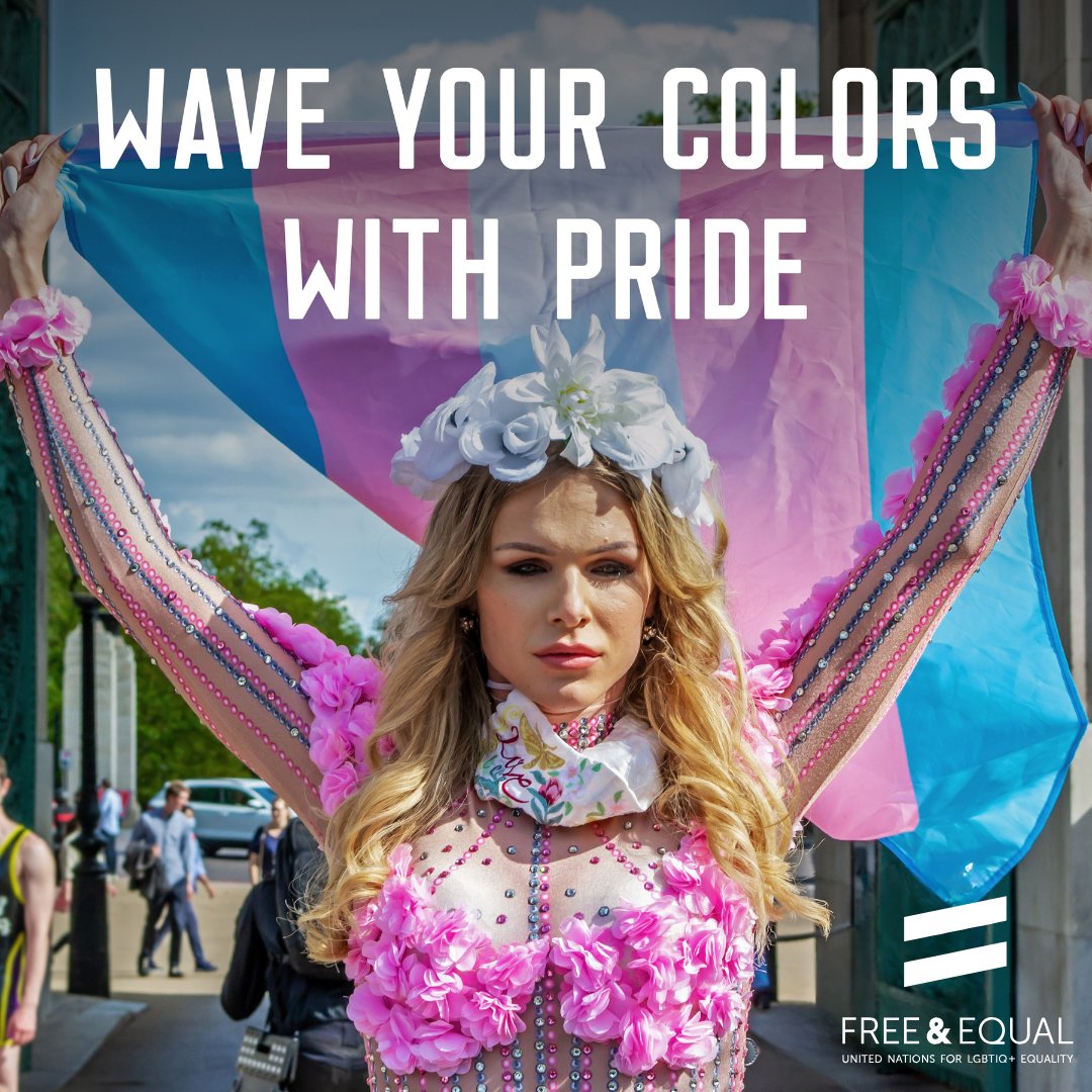 Everyone should be free to be themselves and feel safe in public, including #trans people and those who don’t conform to gender stereotypes.
#LGBTIQ+