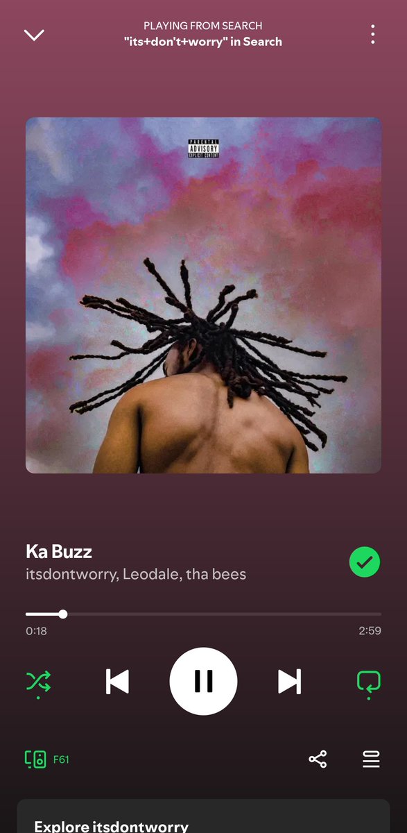 No Drama
No Controversy
No Bad Songs

just straight up legendary music 🏌‍♂️🔥